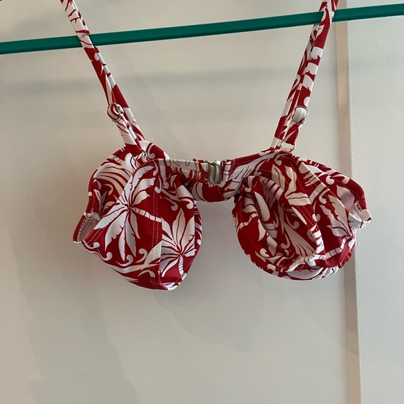 Vintage Fashion Print Beach Bikini Set- size small - Picture 3 of 7